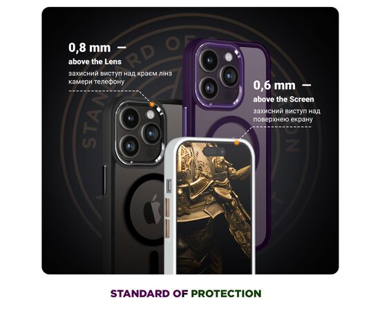 Чохол до мобільного телефона Armorstandart Unit MagCase Apple iPhone 17 Pro Max Black (ARM86297), зображення 4