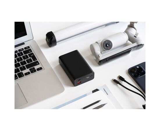 Батарея универсальная 2E 20000mAh, PD/65W, QC (2E-PB2014PD-BLACK), изображение 2 Батарея универсальная 2E 20000mAh, PD/65W, QC (2E-PB2014PD-BLACK), изображение 2