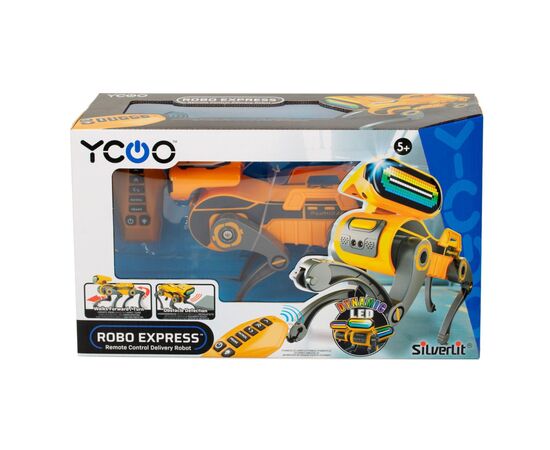 Интерактивная игрушка Silverlit ROBO EXPRESS желтый (88166), изображение 2 Интерактивная игрушка Silverlit ROBO EXPRESS желтый (88166), изображение 2
