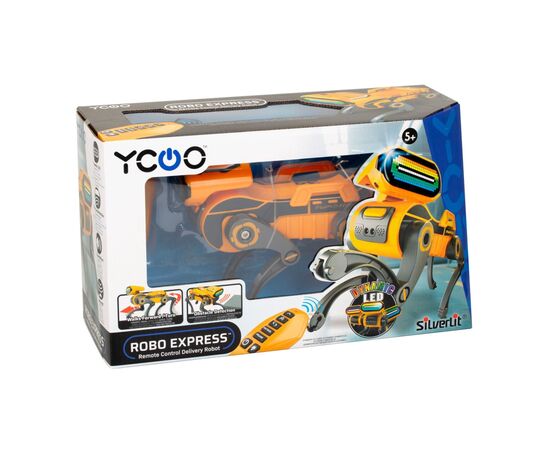 Интерактивная игрушка Silverlit ROBO EXPRESS желтый (88166), изображение 7 Интерактивная игрушка Silverlit ROBO EXPRESS желтый (88166), изображение 7