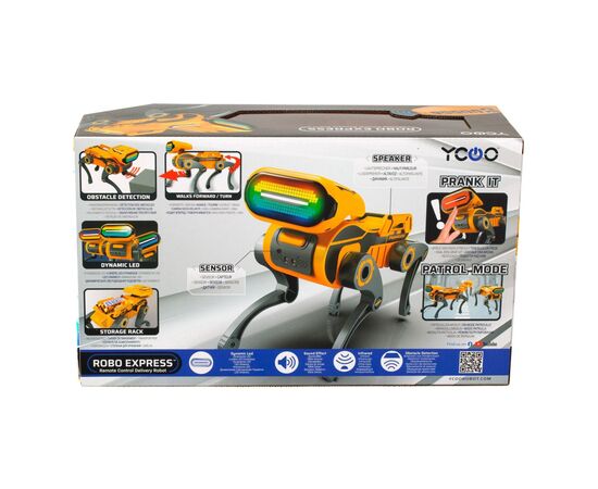 Интерактивная игрушка Silverlit ROBO EXPRESS желтый (88166), изображение 8 Интерактивная игрушка Silverlit ROBO EXPRESS желтый (88166), изображение 8