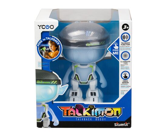 Интерактивная игрушка Silverlit TALKIMON белый (88495), изображение 2 Интерактивная игрушка Silverlit TALKIMON белый (88495), изображение 2