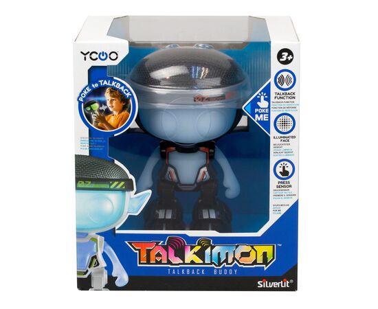 Интерактивная игрушка Silverlit TALKIMON серый (88496), изображение 2 Интерактивная игрушка Silverlit TALKIMON серый (88496), изображение 2