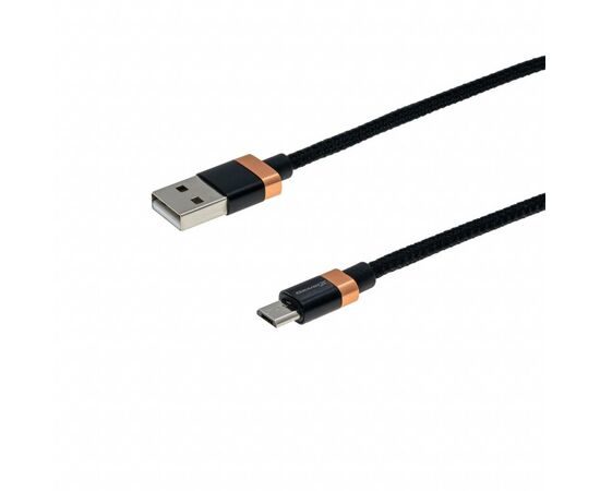 Дата кабель USB 2.0 AM to Micro 5P 1.0m Grand-X (FM07CB), зображення 2 Дата кабель USB 2.0 AM to Micro 5P 1.0m Grand-X (FM07CB), зображення 2