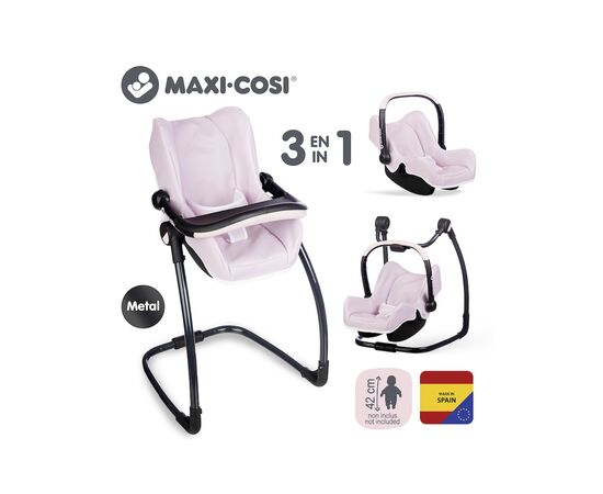 Аксессуар к кукле Smoby Кресло Maxi-Cosi 3 в 1. розовая жемчужина, 43 x 41 x 71 см, 3+ (7600240242), изображение 6 Аксессуар к кукле Smoby Кресло Maxi-Cosi 3 в 1. розовая жемчужина, 43 x 41 x 71 см, 3+ (7600240242), изображение 6