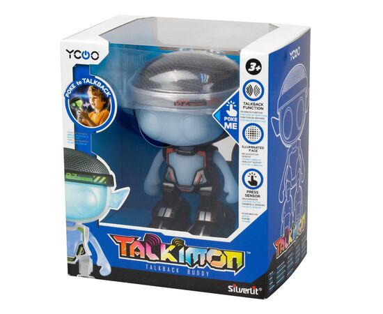 Интерактивная игрушка Silverlit TALKIMON серый (88496), изображение 7 Интерактивная игрушка Silverlit TALKIMON серый (88496), изображение 7