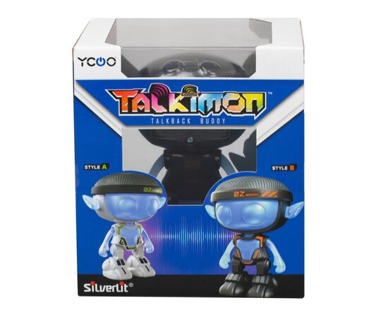 Интерактивная игрушка Silverlit TALKIMON серый (88496), изображение 8 Интерактивная игрушка Silverlit TALKIMON серый (88496), изображение 8