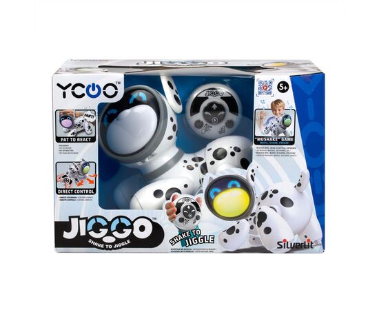 Интерактивная игрушка Silverlit робот-собака Jiggo (88497), изображение 2 Интерактивная игрушка Silverlit робот-собака Jiggo (88497), изображение 2