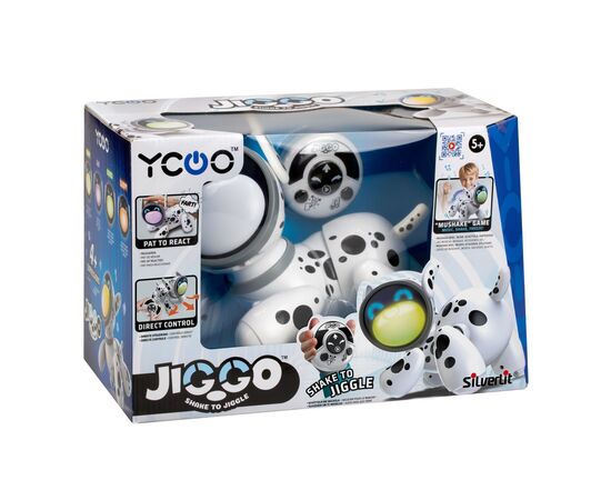 Интерактивная игрушка Silverlit робот-собака Jiggo (88497), изображение 8 Интерактивная игрушка Silverlit робот-собака Jiggo (88497), изображение 8