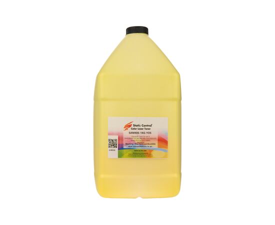 Тонер SamsungCLP-360/CLX-3300 1KG yellow Static Control (SAM406-1KG-YOS) Тонер SamsungCLP-360/CLX-3300 1KG yellow Static Control (SAM406-1KG-YOS)