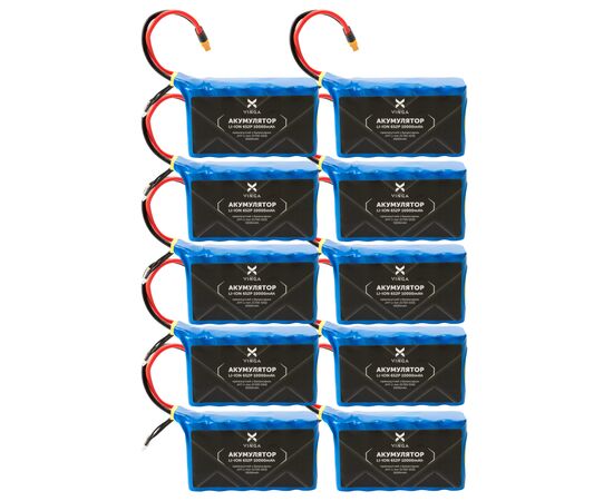Аккумулятор для дрона Vinga Li-Ion 6S2P 10000mAh коробка 10 шт (JHY Li-Ion 21700 5000mAh) (V6S2P-10PCS-10000MAH), изображение 2 Аккумулятор для дрона Vinga Li-Ion 6S2P 10000mAh коробка 10 шт (JHY Li-Ion 21700 5000mAh) (V6S2P-10PCS-10000MAH), изображение 2