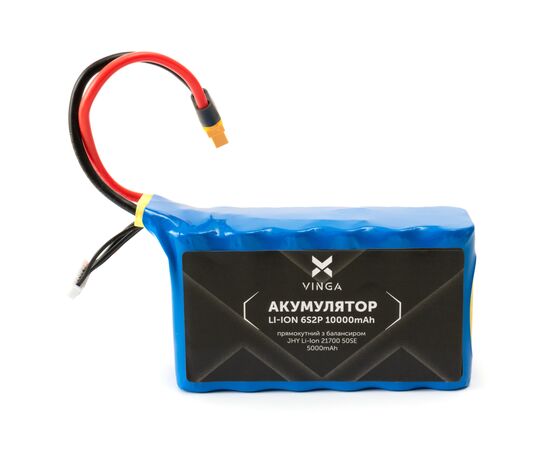 Аккумулятор для дрона Vinga Li-Ion 6S2P 10000mAh коробка 10 шт (JHY Li-Ion 21700 5000mAh) (V6S2P-10PCS-10000MAH), изображение 3 Аккумулятор для дрона Vinga Li-Ion 6S2P 10000mAh коробка 10 шт (JHY Li-Ion 21700 5000mAh) (V6S2P-10PCS-10000MAH), изображение 3
