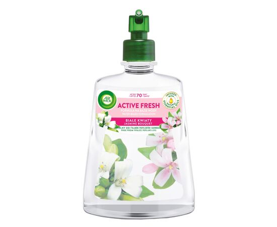 Освежитель воздуха Air Wick Active Fresh Цветы жасмина Сменный флакон 228 мл (5908252010042) Освежитель воздуха Air Wick Active Fresh Цветы жасмина Сменный флакон 228 мл (5908252010042)