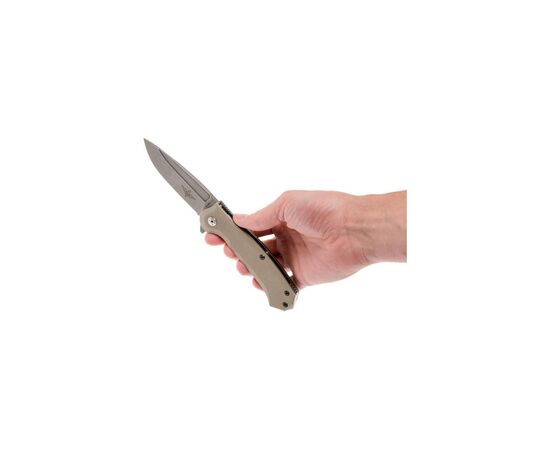 Нож Maserin Police, N690, G10 + титан, койот (680/G10CY), изображение 8 Нож Maserin Police, N690, G10 + титан, койот (680/G10CY), изображение 8