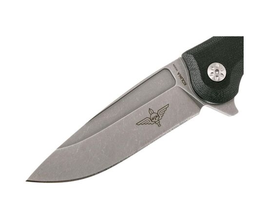 Нож Maserin Police, N690, G10 + титан, чорний (680/G10N), изображение 3 Нож Maserin Police, N690, G10 + титан, чорний (680/G10N), изображение 3
