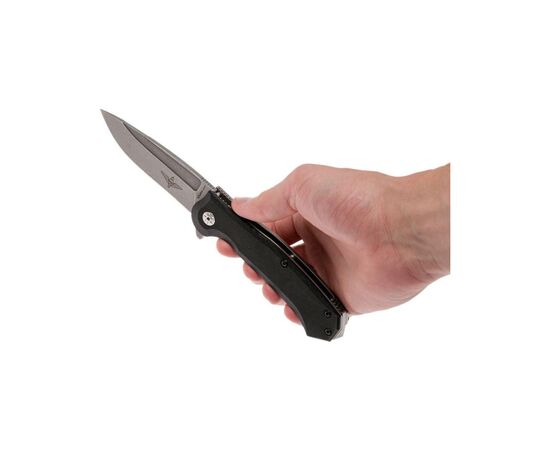 Нож Maserin Police, N690, G10 + титан, чорний (680/G10N), изображение 8 Нож Maserin Police, N690, G10 + титан, чорний (680/G10N), изображение 8