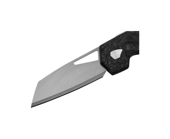 Нож Maserin W1 Tungsteno, карбід вольфрама, fat carbon, чорний (373/WTN), изображение 3 Нож Maserin W1 Tungsteno, карбід вольфрама, fat carbon, чорний (373/WTN), изображение 3