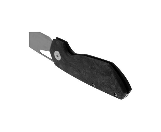 Нож Maserin W1 Tungsteno, карбід вольфрама, fat carbon, чорний (373/WTN), изображение 5 Нож Maserin W1 Tungsteno, карбід вольфрама, fat carbon, чорний (373/WTN), изображение 5