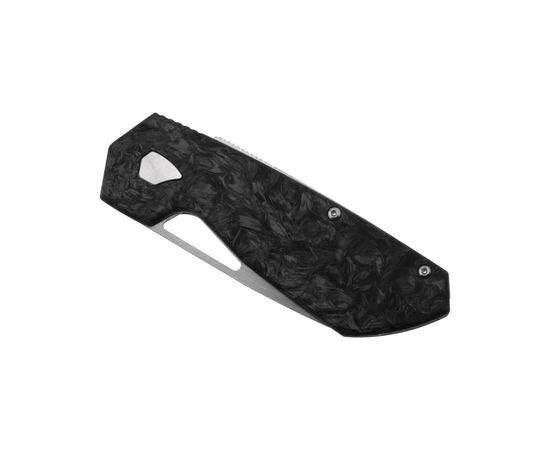 Нож Maserin W1 Tungsteno, карбід вольфрама, fat carbon, чорний (373/WTN), изображение 6 Нож Maserin W1 Tungsteno, карбід вольфрама, fat carbon, чорний (373/WTN), изображение 6