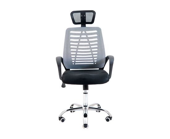 Офисное кресло Richman Бласт Хром M-1 (Tilt) Сетка черная + серая (ADD0002355), изображение 2 Офисное кресло Richman Бласт Хром M-1 (Tilt) Сетка черная + серая (ADD0002355), изображение 2