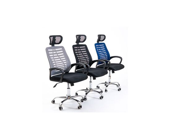 Офисное кресло Richman Бласт Хром M-1 (Tilt) Сетка черная + серая (ADD0002355), изображение 9 Офисное кресло Richman Бласт Хром M-1 (Tilt) Сетка черная + серая (ADD0002355), изображение 9