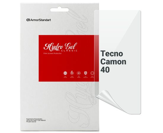 Пленка защитная Armorstandart hydrogel Tecno Camon 40 (CM5) (ARM88880)