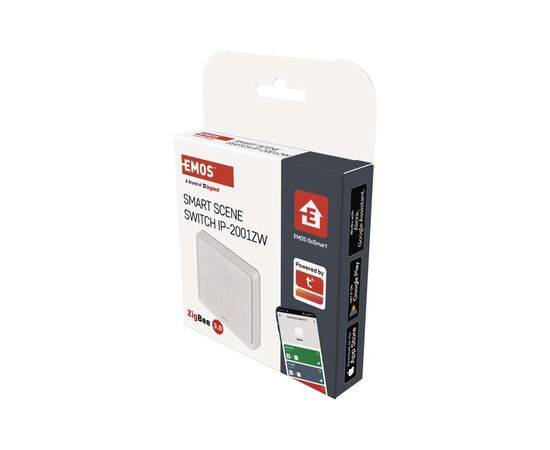 Розумний вимикач EMOS H5011 1 button ZigBee 3.0 White (H5011), зображення 11 Розумний вимикач EMOS H5011 1 button ZigBee 3.0 White (H5011), зображення 11