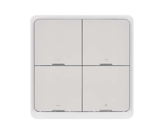 Розумний вимикач EMOS H5013 4 buttons ZigBee 3.0 White (H5013), зображення 3 Розумний вимикач EMOS H5013 4 buttons ZigBee 3.0 White (H5013), зображення 3