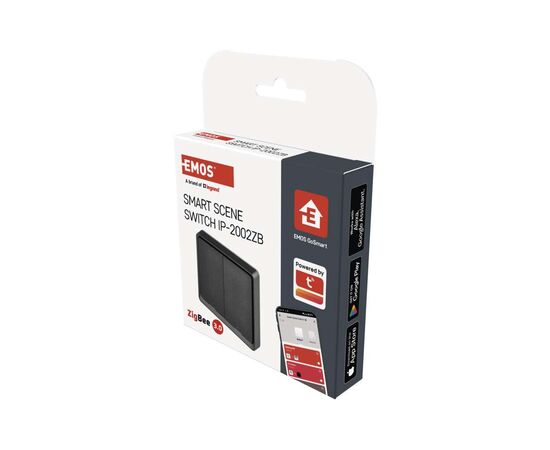 Розумний вимикач EMOS H5015 2 buttons ZigBee 3.0 Black (H5015), зображення 8 Розумний вимикач EMOS H5015 2 buttons ZigBee 3.0 Black (H5015), зображення 8