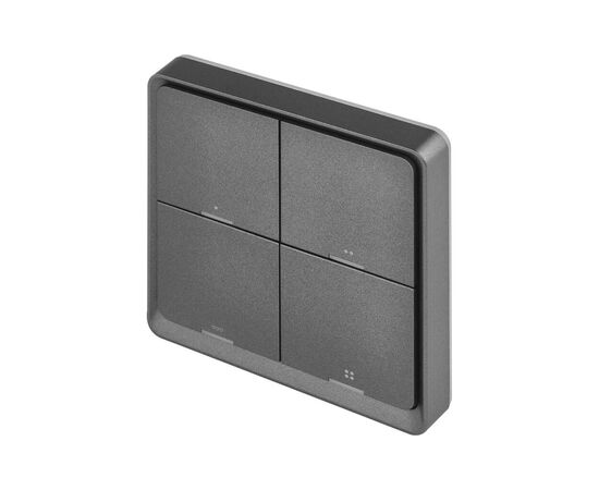 Розумний вимикач EMOS H5016 4 buttons ZigBee 3.0 Black (H5016) Розумний вимикач EMOS H5016 4 buttons ZigBee 3.0 Black (H5016)