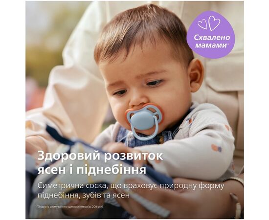 Пустышка Philips AVENT Ultra Air 0-6 місяців 2 шт (SCF087/01), изображение 3 Пустышка Philips AVENT Ultra Air 0-6 місяців 2 шт (SCF087/01), изображение 3