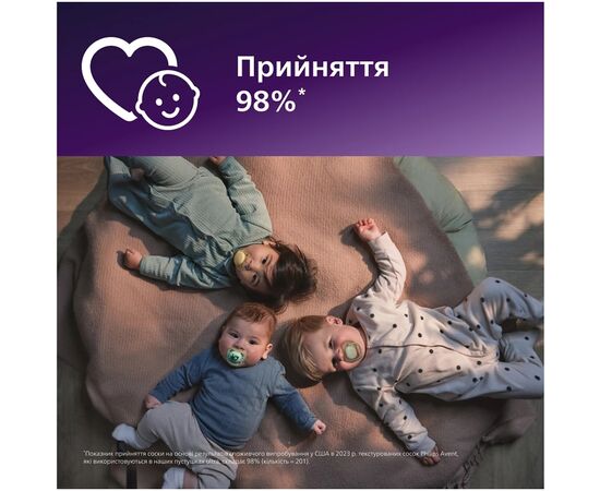 Пустышка Philips AVENT Ultra Air 0-6 місяців 2 шт (SCF087/01), изображение 4 Пустышка Philips AVENT Ultra Air 0-6 місяців 2 шт (SCF087/01), изображение 4