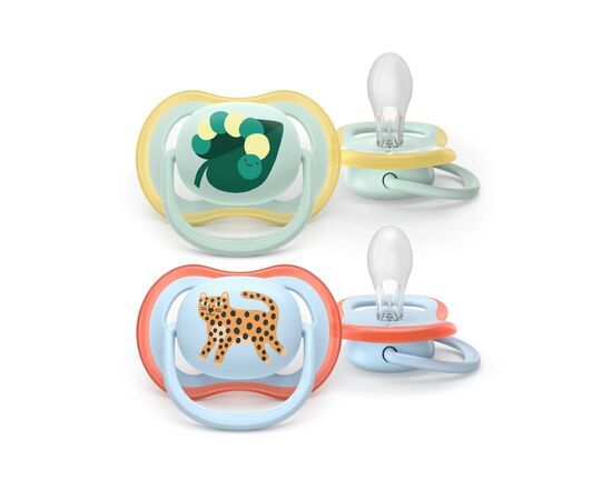 Пустышка Philips AVENT Ultra Air 0-6 місяців 2 шт блакитна (SCF087/02) Пустышка Philips AVENT Ultra Air 0-6 місяців 2 шт блакитна (SCF087/02)