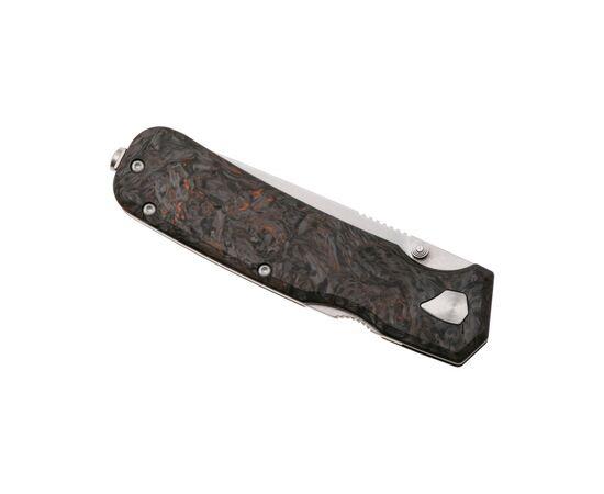 Нож Maserin Pulse, Magnacut, fat carbon чорно-помаранчевий (630/FCA), изображение 6 Нож Maserin Pulse, Magnacut, fat carbon чорно-помаранчевий (630/FCA), изображение 6