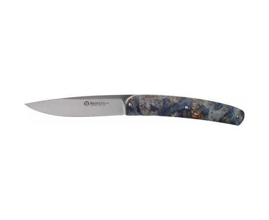 Нож Maserin Gourmet, 1.4116, синій кап тополі (380/RB) Нож Maserin Gourmet, 1.4116, синій кап тополі (380/RB)