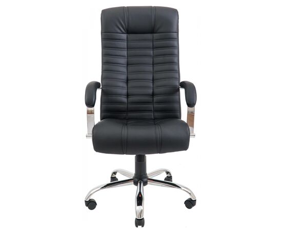 Офисное кресло Richman Атлант Хром П1 M-2 (Anyfix) Кожа Люкс комбо Черная (R00000049260), изображение 2 Офисное кресло Richman Атлант Хром П1 M-2 (Anyfix) Кожа Люкс комбо Черная (R00000049260), изображение 2