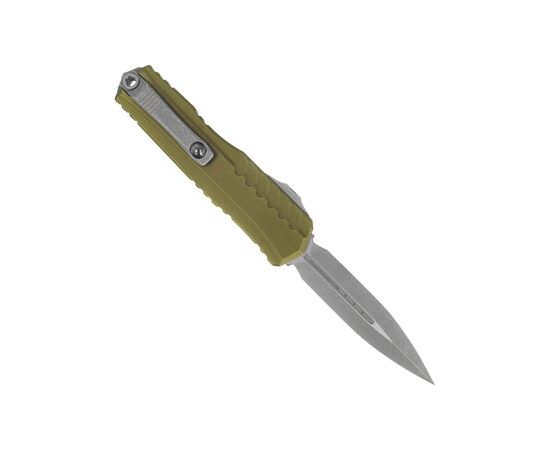 Ніж Microtech Cypher II D/E OTF, Apoc, руків'я OD green (1242-10APOD), зображення 3 Ніж Microtech Cypher II D/E OTF, Apoc, руків'я OD green (1242-10APOD), зображення 3