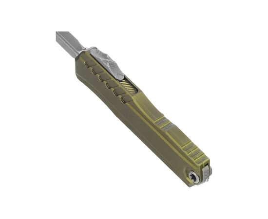 Ніж Microtech Cypher II D/E OTF, Apoc, руків'я OD green (1242-10APOD), зображення 4 Ніж Microtech Cypher II D/E OTF, Apoc, руків'я OD green (1242-10APOD), зображення 4