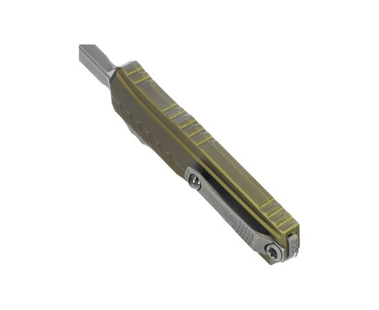 Ніж Microtech Cypher II D/E OTF, Apoc, руків'я OD green (1242-10APOD), зображення 5 Ніж Microtech Cypher II D/E OTF, Apoc, руків'я OD green (1242-10APOD), зображення 5