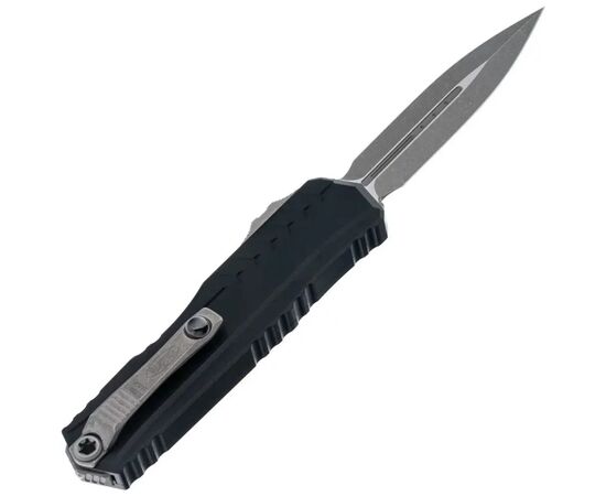 Ніж Microtech Cypher II D/E OTF, Apoc, руків'я чорне (1242-10AP), зображення 2 Ніж Microtech Cypher II D/E OTF, Apoc, руків'я чорне (1242-10AP), зображення 2