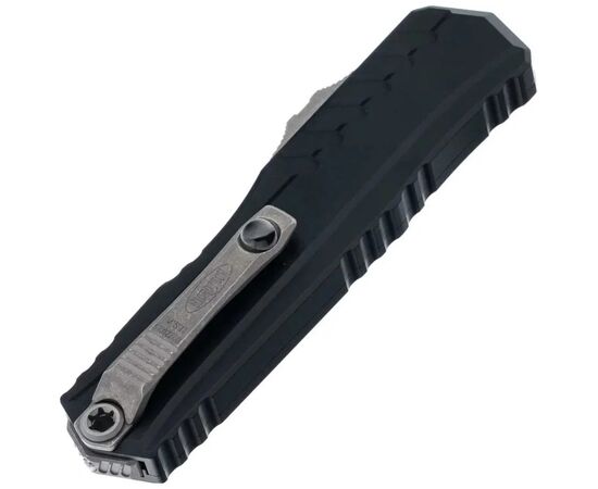 Ніж Microtech Cypher II D/E OTF, Apoc, руків'я чорне (1242-10AP), зображення 4 Ніж Microtech Cypher II D/E OTF, Apoc, руків'я чорне (1242-10AP), зображення 4