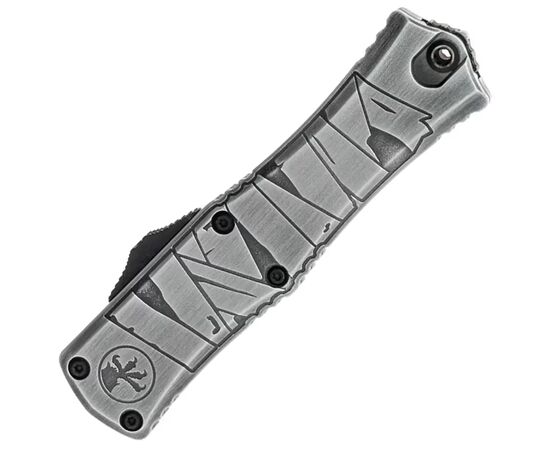 Ніж Microtech Hera II Mini D/E OTF, Signature Brushed Metal Mummy (1702M-1BMHWMYS), зображення 3 Ніж Microtech Hera II Mini D/E OTF, Signature Brushed Metal Mummy (1702M-1BMHWMYS), зображення 3