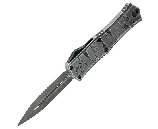 Ніж Microtech Hera II Mini D/E OTF, Signature Brushed Metal Mummy (1702M-1BMHWMYS) Ніж Microtech Hera II Mini D/E OTF, Signature Brushed Metal Mummy (1702M-1BMHWMYS)