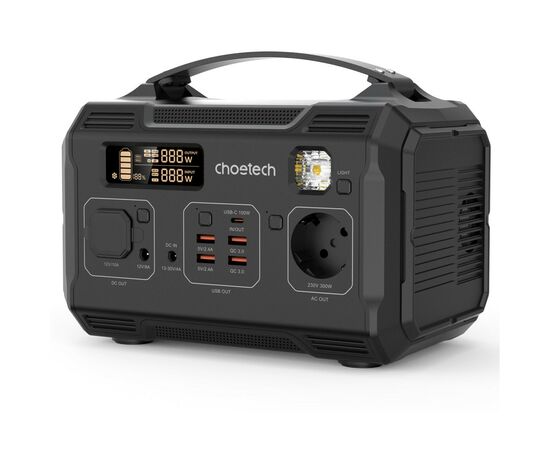 Зарядна станція Choetech BS002-V2 300W (BS002-V2), зображення 2 Зарядна станція Choetech BS002-V2 300W (BS002-V2), зображення 2
