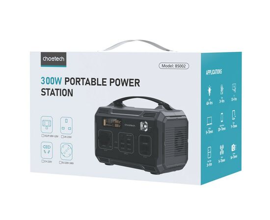 Зарядна станція Choetech BS002-V2 300W (BS002-V2), зображення 4 Зарядна станція Choetech BS002-V2 300W (BS002-V2), зображення 4