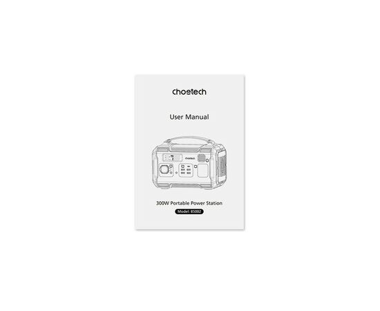 Зарядна станція Choetech BS002-V2 300W (BS002-V2), зображення 7 Зарядна станція Choetech BS002-V2 300W (BS002-V2), зображення 7