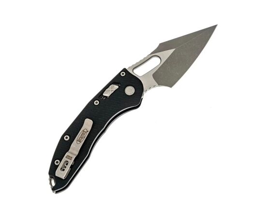 Ніж Microtech Stitch Ram-Lock, fluted, Apoc, руків'я G10 чорне (169RL-10APFLGTBK), зображення 3 Ніж Microtech Stitch Ram-Lock, fluted, Apoc, руків'я G10 чорне (169RL-10APFLGTBK), зображення 3