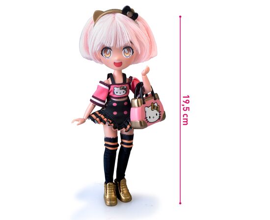 Лялька 4SF Manga Dolls Hello Kitty Золота Ролер Діва (HKTF1000), зображення 3 Лялька 4SF Manga Dolls Hello Kitty Золота Ролер Діва (HKTF1000), зображення 3