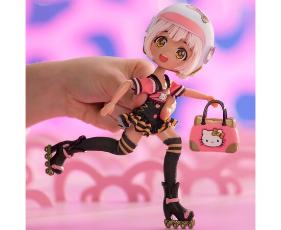 Лялька 4SF Manga Dolls Hello Kitty Золота Ролер Діва (HKTF1000), зображення 5 Лялька 4SF Manga Dolls Hello Kitty Золота Ролер Діва (HKTF1000), зображення 5