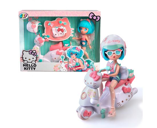 Лялька 4SF Manga Dolls Hello Kitty Красуня Пінк на скутері (HKTF3000) Лялька 4SF Manga Dolls Hello Kitty Красуня Пінк на скутері (HKTF3000)